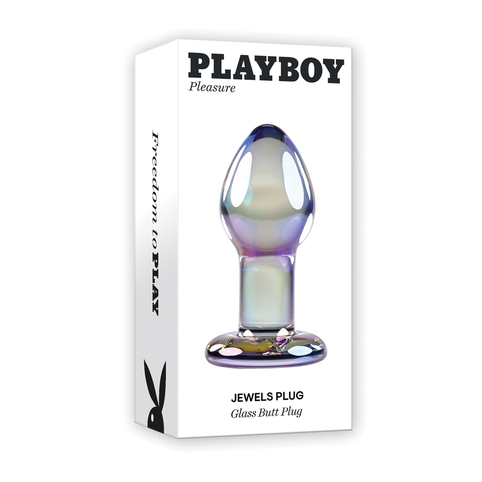 Plug Anal Play Boy Pleasure Jewels - Transparente