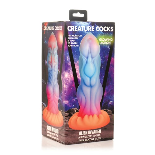 Glow-in-the-Dark Alien Dildo for Unique Pleasure