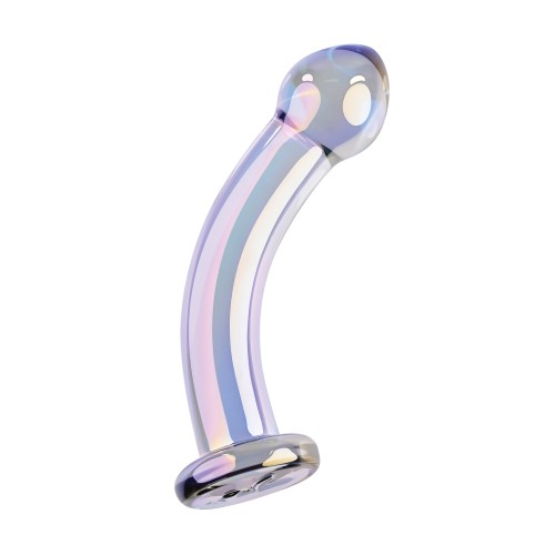 Playboy Jewels King Dildo Clear for Temperature Play