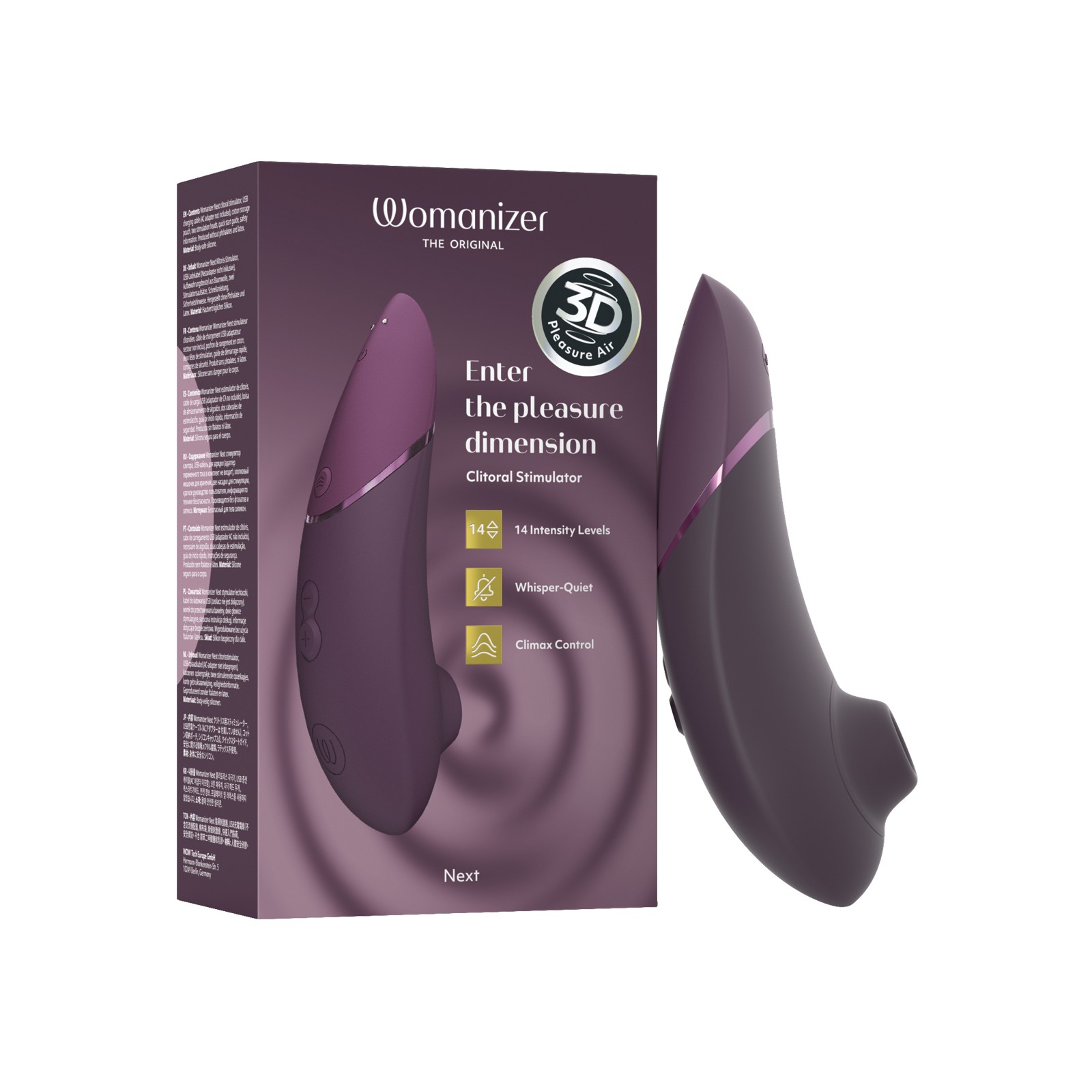 Womanizer Next 3D Climax Control Device