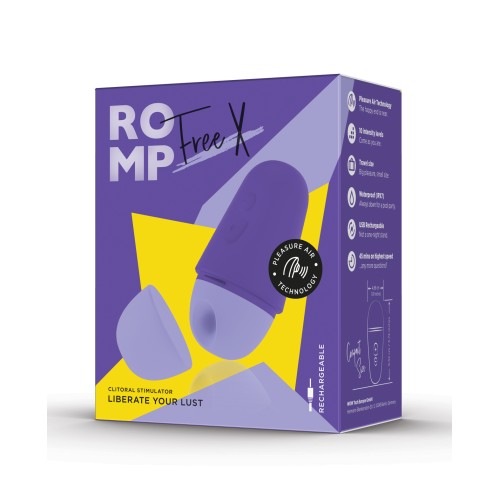 ROMP Free X Travel Clitoral Vibrator