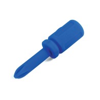 Sensation Spike Screwdriver Vibrator Blue - Powerful Compact Vibrator