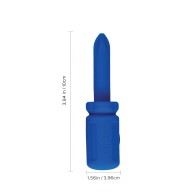 Sensation Spike Screwdriver Vibrator Blue - Powerful Compact Vibrator