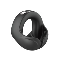 Cockpower Scrotum Hugger Vibrating Ring Black