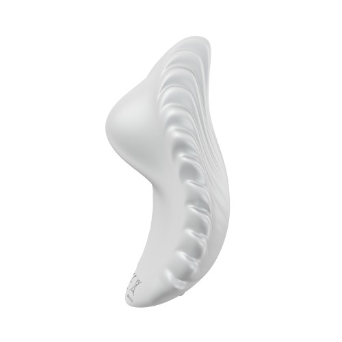 Vibrador Magnético para Panties Pearl Controlado por App Blanco