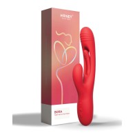 Bora G-Spot Tapping Rabbit Vibrator Red