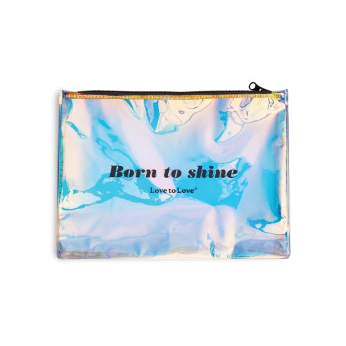 Love to Love Born to Shine Pouch Black Onyx