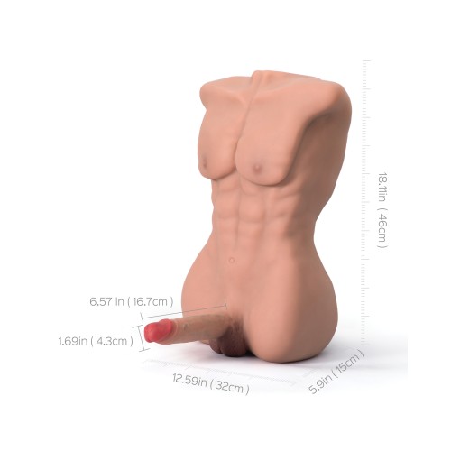 Muñeco Sexual Masculino Atlas - Experiencia Realista