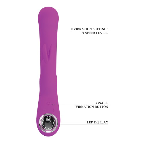 Lamar LED Digital Display Rabbit Vibrator