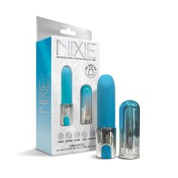 Nixie Smooch Rechargeable Lipstick Vibrator Blue Ombre