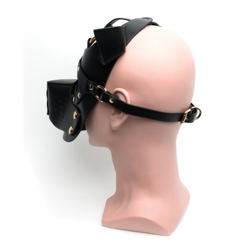 NO ETA Bondage Pup Hood - Black