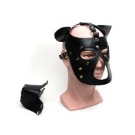 NO ETA Bondage Pup Hood - Black