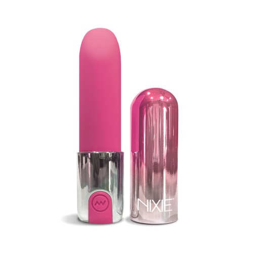 Nixie Smooch Rechargeable Lipstick Vibrator Pink Ombre