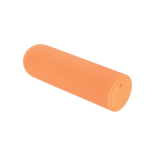 Turbo Buzz Rounded Mini Bullet Stimulator Orange