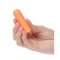 Turbo Buzz Rounded Mini Bullet Stimulator Orange