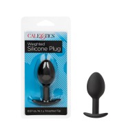 Weighted Silicone Anal Plug for Enhanced Pleasure