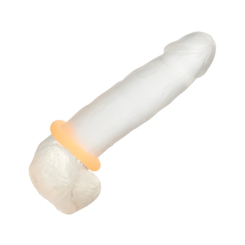 Alpha Liquid Silicone Glow in the Dark Cock Ring Medium