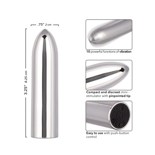 Turbo Buzz Classic Bullet Stimulator - Silver