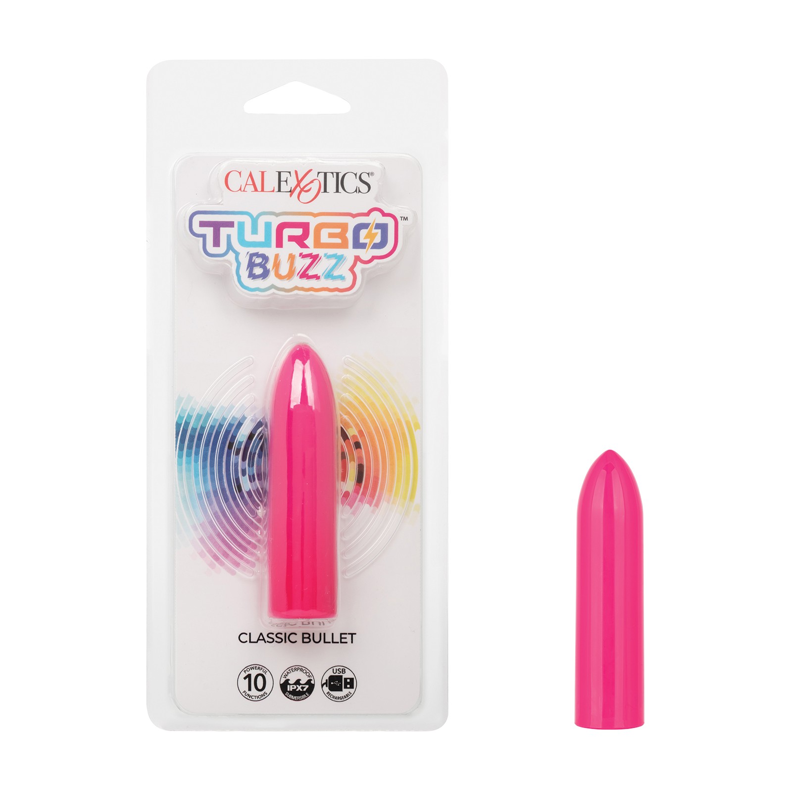 Estimulador Clásico Turbo Buzz Bullet Rosa