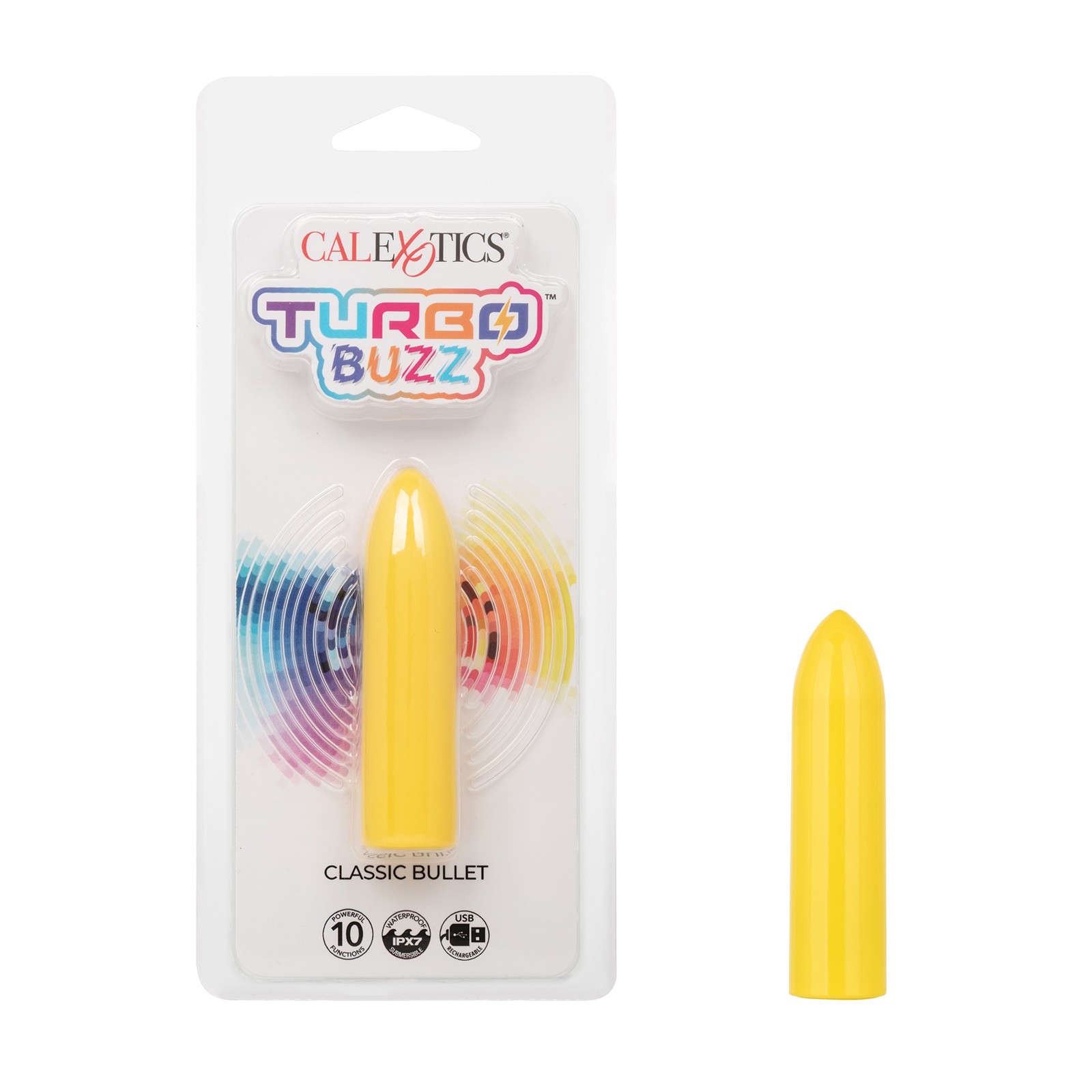 Turbo Buzz Classic Bullet Stimulator Yellow