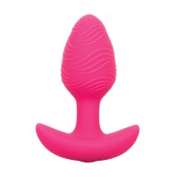 Glow in the Dark Vibrating Butt Plug - Pink