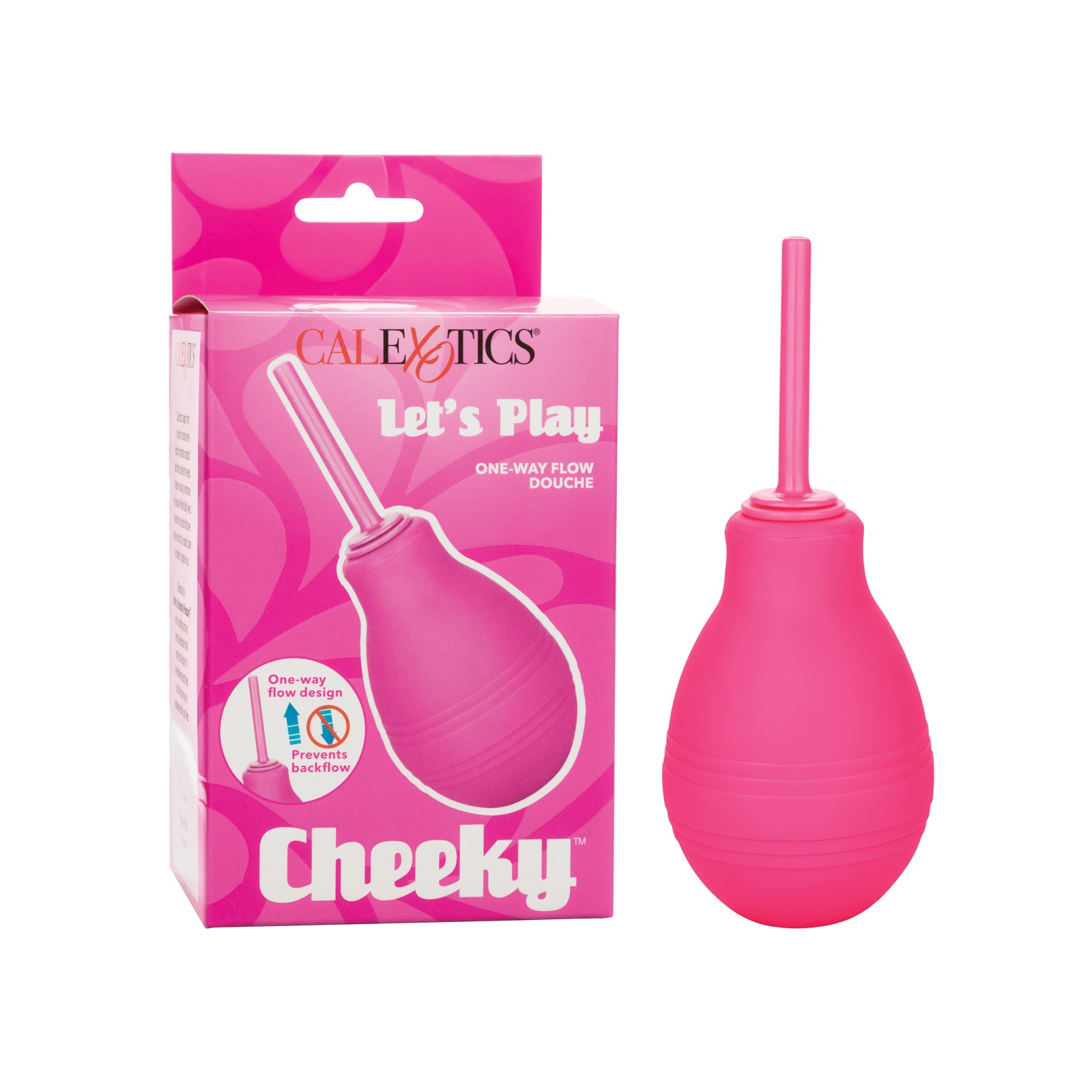 Douche Anal de Flujo Unidireccional Cheeky Rosa