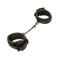 Nocturnal Collection Adjustable Ankle Cuffs Black