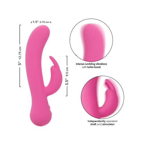 Vibrador Conejo Recargable First Time Rosa