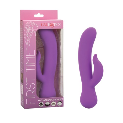 First Time Rechargeable Pleaser Vibrator for Ultimate Stimulation