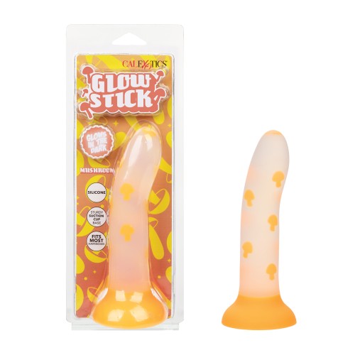 Glow Stick Mushroom Suction Cup Dildo