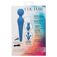 Couture Body Wand Vibrator Kit Blue