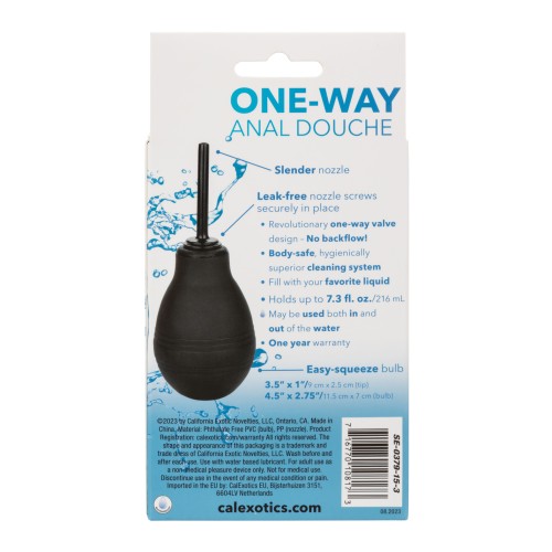 One-Way Easy Squeeze Anal Douche for Hygiene