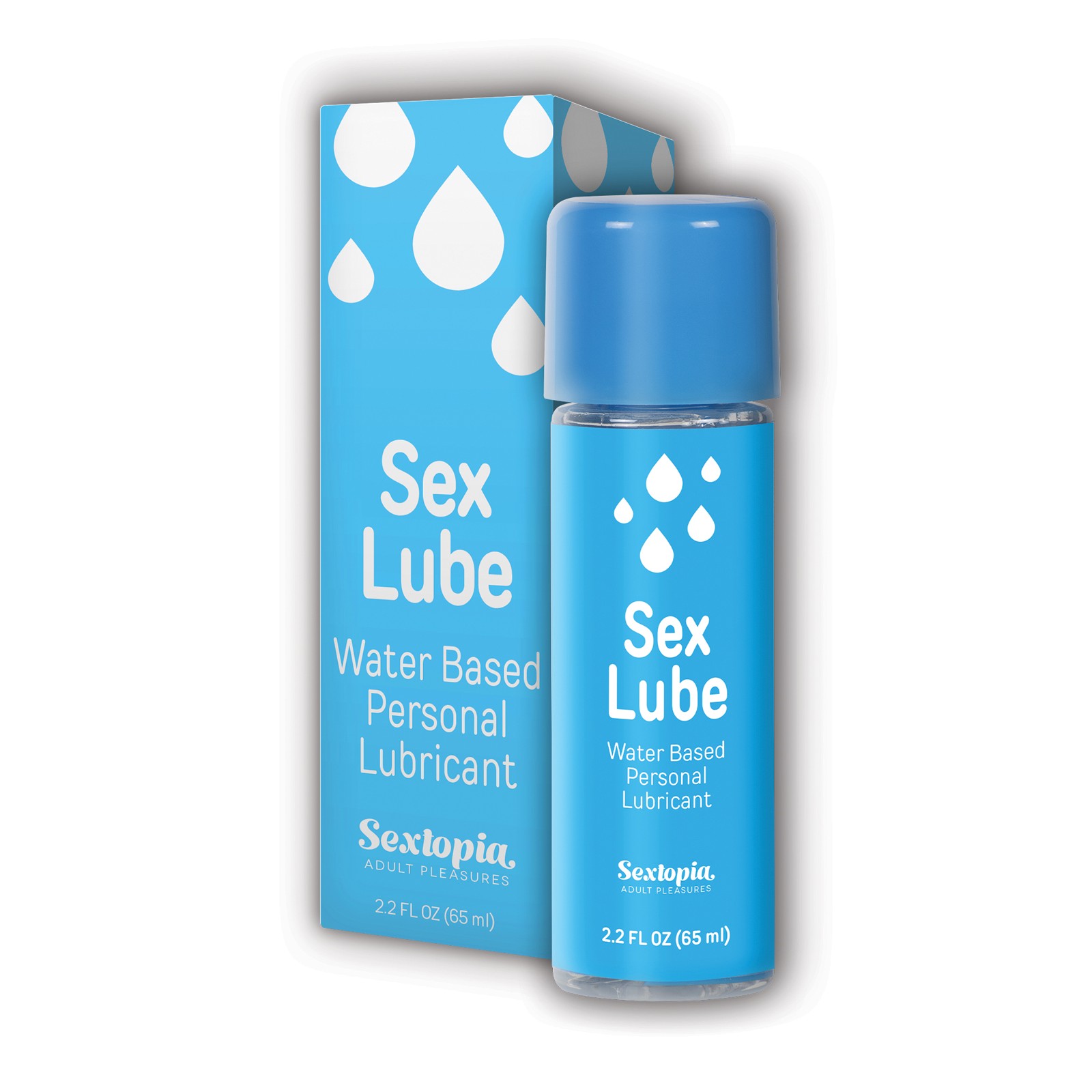 Sextopia Sex Lube Water Based Personal Lubricant 2.2 oz