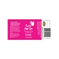 Sextopia Turn Her On Women's Stimulating Gel