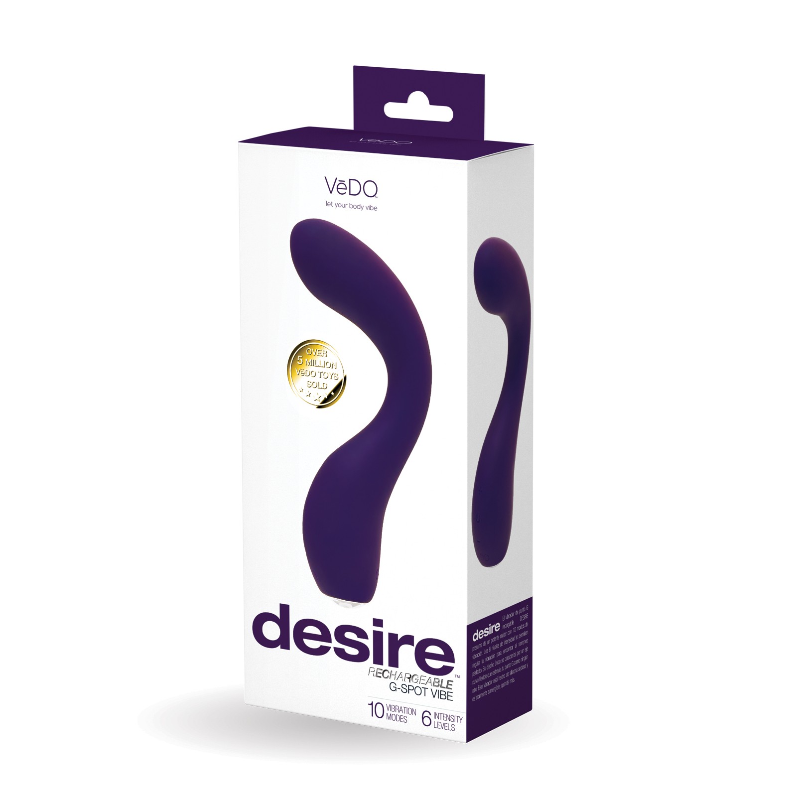 VeDo Desire G-Spot Vibe - Rechargeable Pleasure