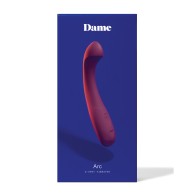 Vibrador G-Spot Dame Arc - Color Ciruela