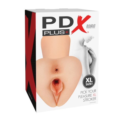 PDX Plus Elige Tu Placer Stroker XL Claro