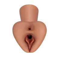 PDX Plus Pick Your Pleasure Pussy Stroker - XL Brown