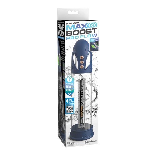 Max Boost Pro Flow Penis Pump - Powerful and Waterproof