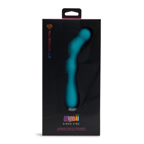 Nu Sensuelle Siren Nubii G-Spot Vibe with Hinge Blue