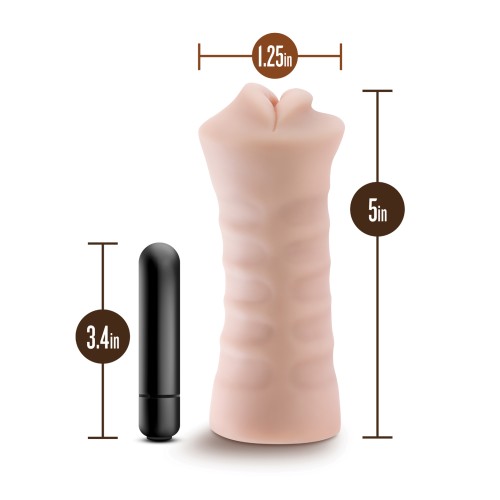 Blush EnLust Mouth Stroker with Vibrator - Nicole