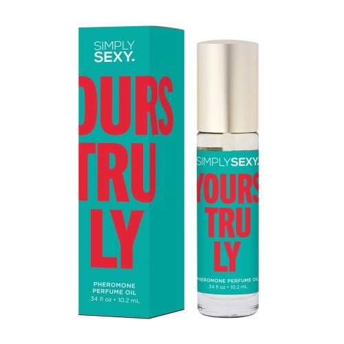 Aceite de Perfume Pheromone Roll On Simply Sexy Yours Truly