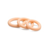 Curve Toys Jock Silicone Cock Ring Set