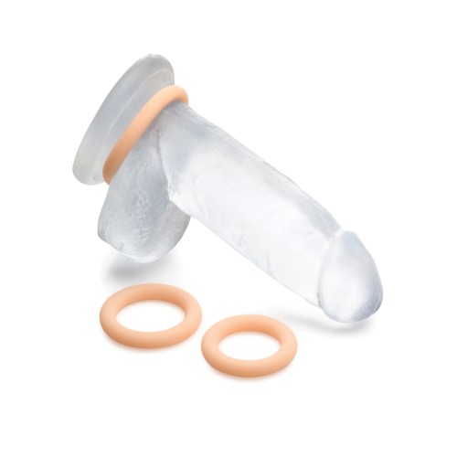 Curve Toys Jock Silicone Cock Ring Set