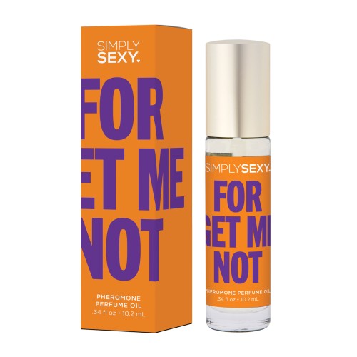 Simply Sexy Pheromone Perfume Oil Roll On Forget Me Not