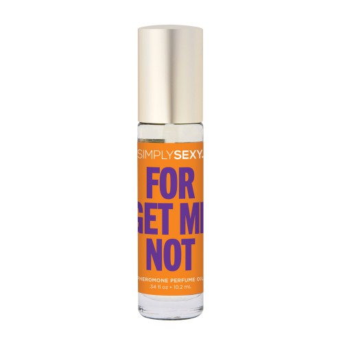 Simply Sexy Pheromone Perfume Oil Roll On Forget Me Not