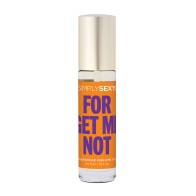 Simply Sexy Pheromone Perfume Oil Roll On Forget Me Not