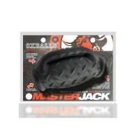 Oxballs MasterJack Stroker Doble Penetración Jo Negro Hielo