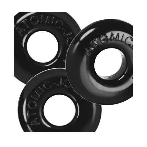 Oxballs Ringer Max Cockrings 3 Pack - Black