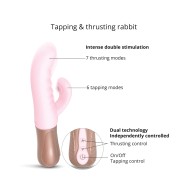 Sassy Bunny Thrusting G-Spot Rabbit Baby Pink